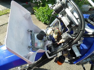 TTR125LWE 電池交換