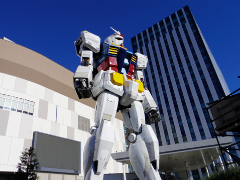 1/1 ガンダム立像 お台場