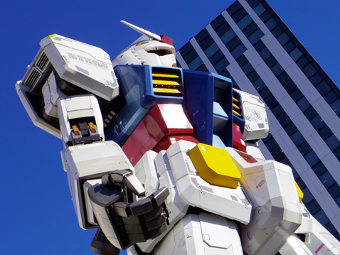 1/1 ガンダム立像 お台場