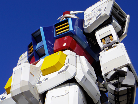 1/1 ガンダム立像 お台場