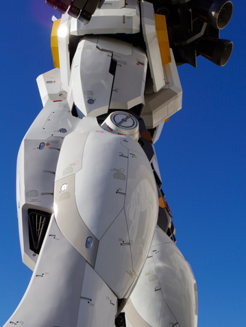 1/1 ガンダム立像 お台場