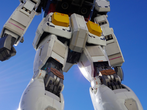 1/1 ガンダム立像 お台場