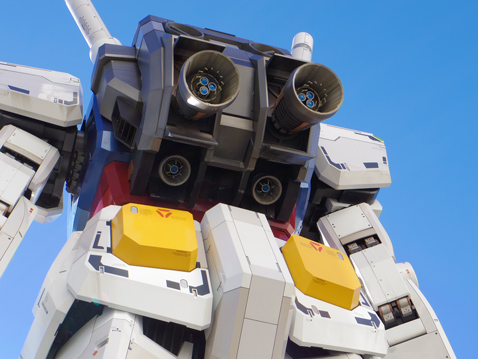 1/1 ガンダム立像 お台場