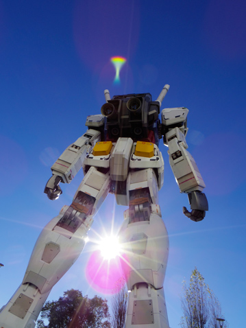 1/1 ガンダム立像 お台場